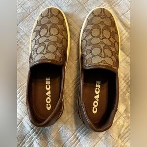 Wells Slip On Sneaker - Authentic Coach. Like new gently worn.